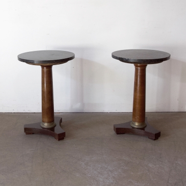 Pair Of 19th Century, Empire Style Side Tables