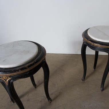 A Pair Of French, Belle Epoque, Side Tables