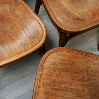 Set Of 6 Baumann Café Chairs