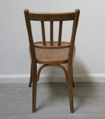 Set Of 6 Baumann Café Chairs