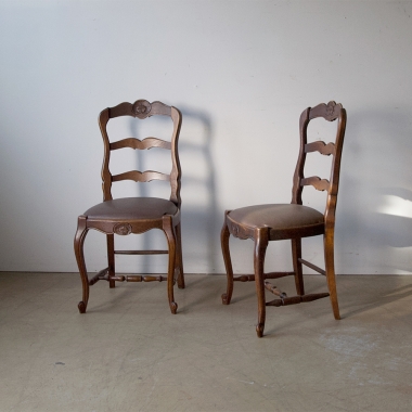 Set Of 6 Provencal Dining Chairs 