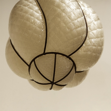 Pair Of Murano Glass Pendant Lights
