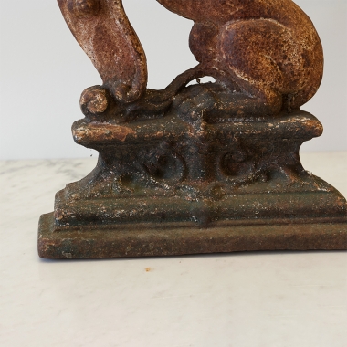 Victorian Cast Iron Doorstop