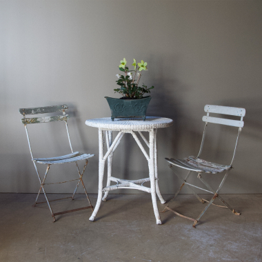 lloyd loom style table 