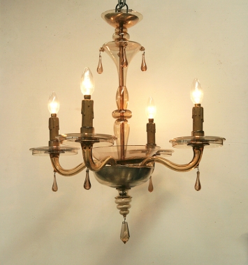 Venini Style Venetian Chandelier