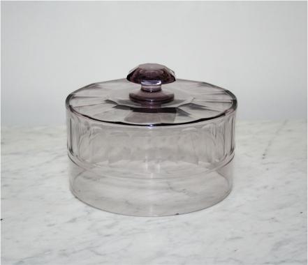 Amethyst Glass 19th Century Cloche