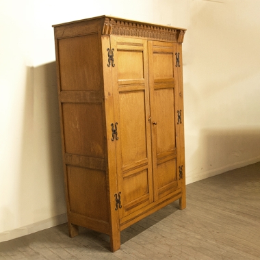 English Arts And Crafts Period Cupboard