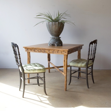 1940's Bamboo Occasional Table