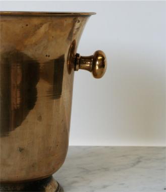 Brass Plated Champagne Bucket