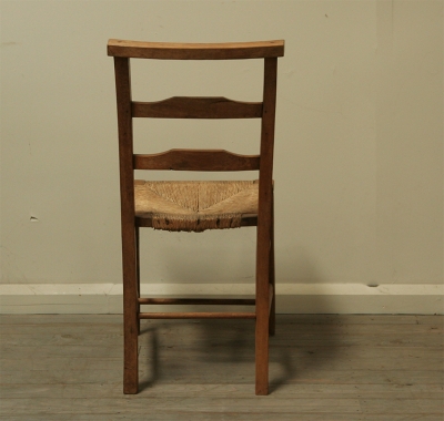 Pair Of French Church Chairs