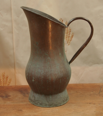 Large French Copper Jug