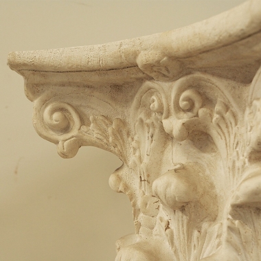 Large Plaster Corinthian Capital