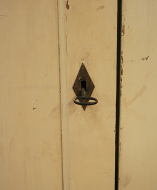 French 19th Century Bakery Cupboard