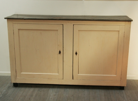 French 19th Century Bakery Cupboard