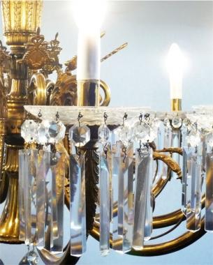 Magnificent French Empire chandelier