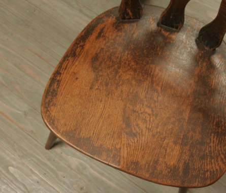 Set Of Six Vintage Ercol Dining Chairs