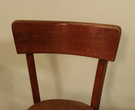 Set Of 10 French Bistro Chairs