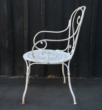 French Wrought Iron Garden Set