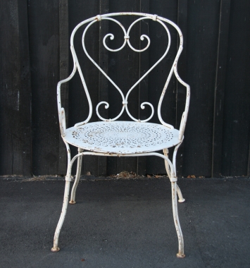 French Wrought Iron Garden Set