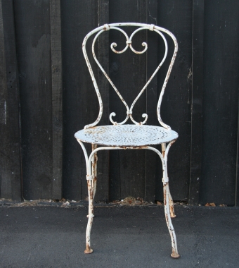 French Wrought Iron Garden Set