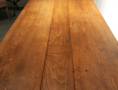 Beech And Fruitwood Farm Table