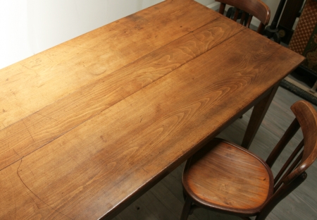 Beech And Fruitwood Farm Table