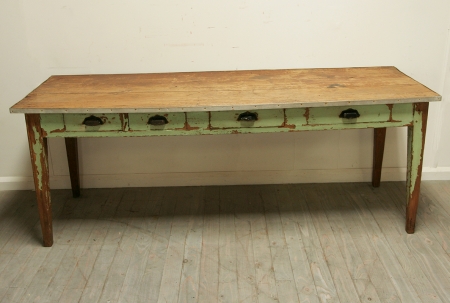 Rustic Florist Shop Table