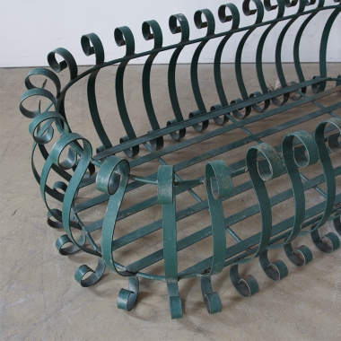 Vintage Wrought Iron Planter