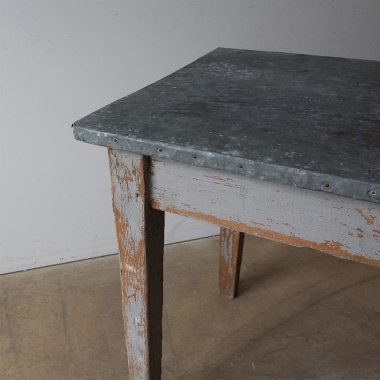 French, Painted, Kitchen Prep Table 