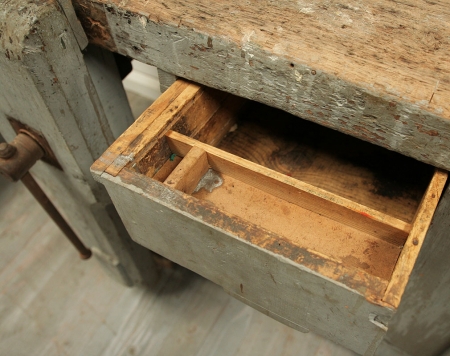 Fabulous Grey Workbench