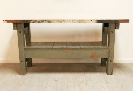 Workbench With Painted Base
