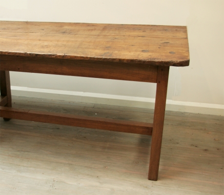 Long French Oak Rustic Dining Table