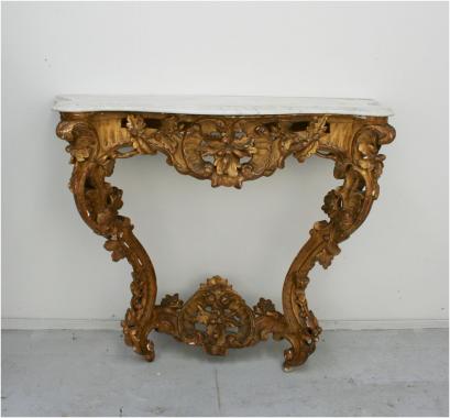 French 19th Century Louis 15 Style Console