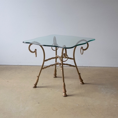 French 1950's Maison Jansen Style Side Table