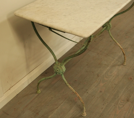 Pretty Green French Bistro Table
