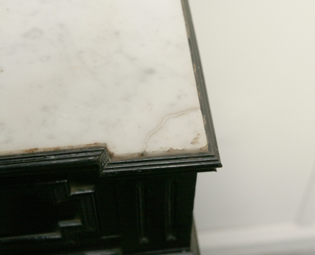 Napoleon III Ebonised Bathroom Cabinet