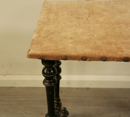 Napoleon III Ebonised Side Table