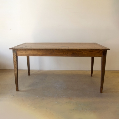 French 19th Century Oak Farmhouse Table