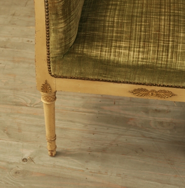 Pair Of Italian Empire Fauteuils