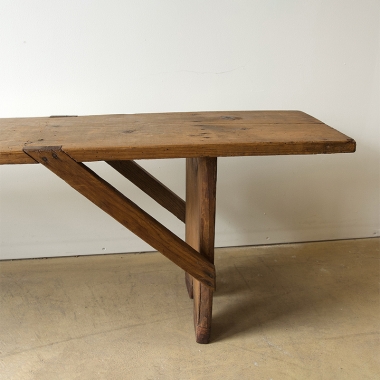 French Pine Bench Seat 