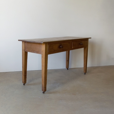 Late 19th Century English Pine Side Table