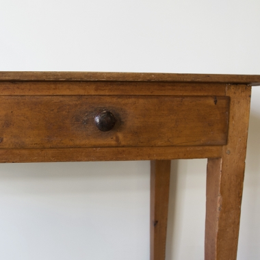 Late 19th Century English Pine Side Table