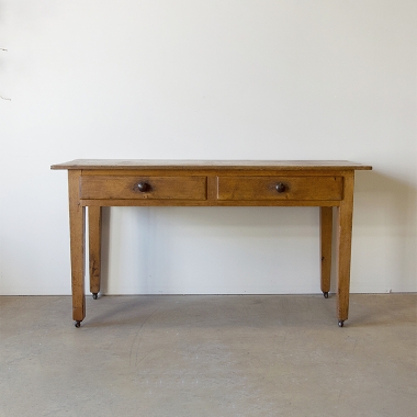 Late 19th Century English Pine Side Table
