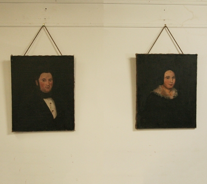 Pair Of French 19th Century Portraits
