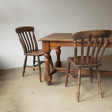 19th Century Colonial Refectory Style Table