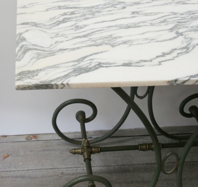 Pretty French Butcher's Table
