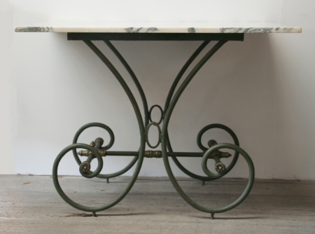 Pretty French Butcher's Table