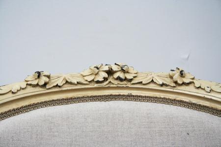 Régence Style Painted Fauteuil.