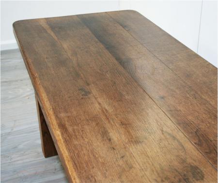 French Rustic Elm Kitchen Table