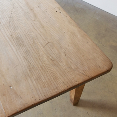 19th Century, Scrubbed Top Colonial Table